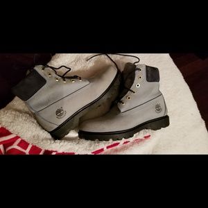 Baby Blue Timberland Boots